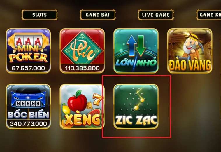 Thắng Lớn Với ZicZac VVVWin: Chơi Nhanh, Nhận Thưởng Khủng Trong Tích Tắc!